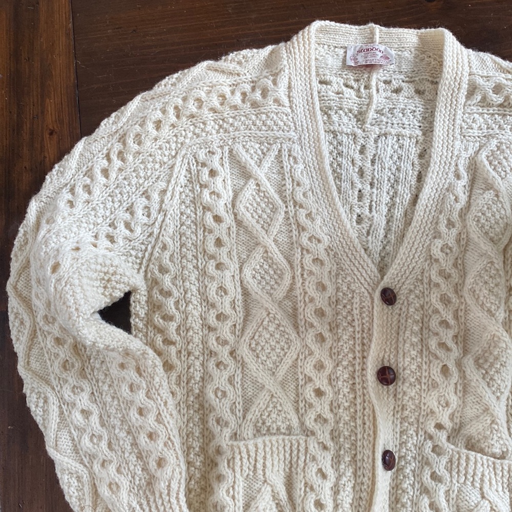 Made in Ireland Standun Aran sweater